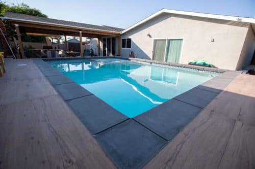 backyard pool and spa construction