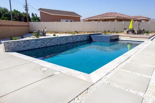 Inland Empire residential spa and swimming pool design