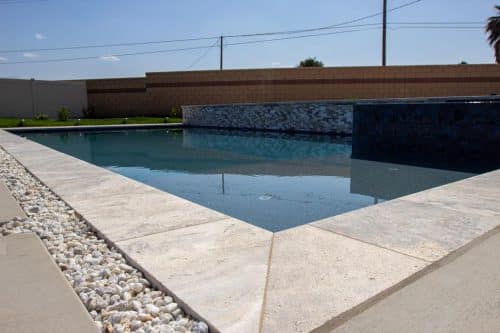 Los Angeles backyard spa and swimming pool design