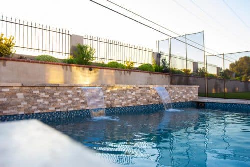 custom backyard swimming pool